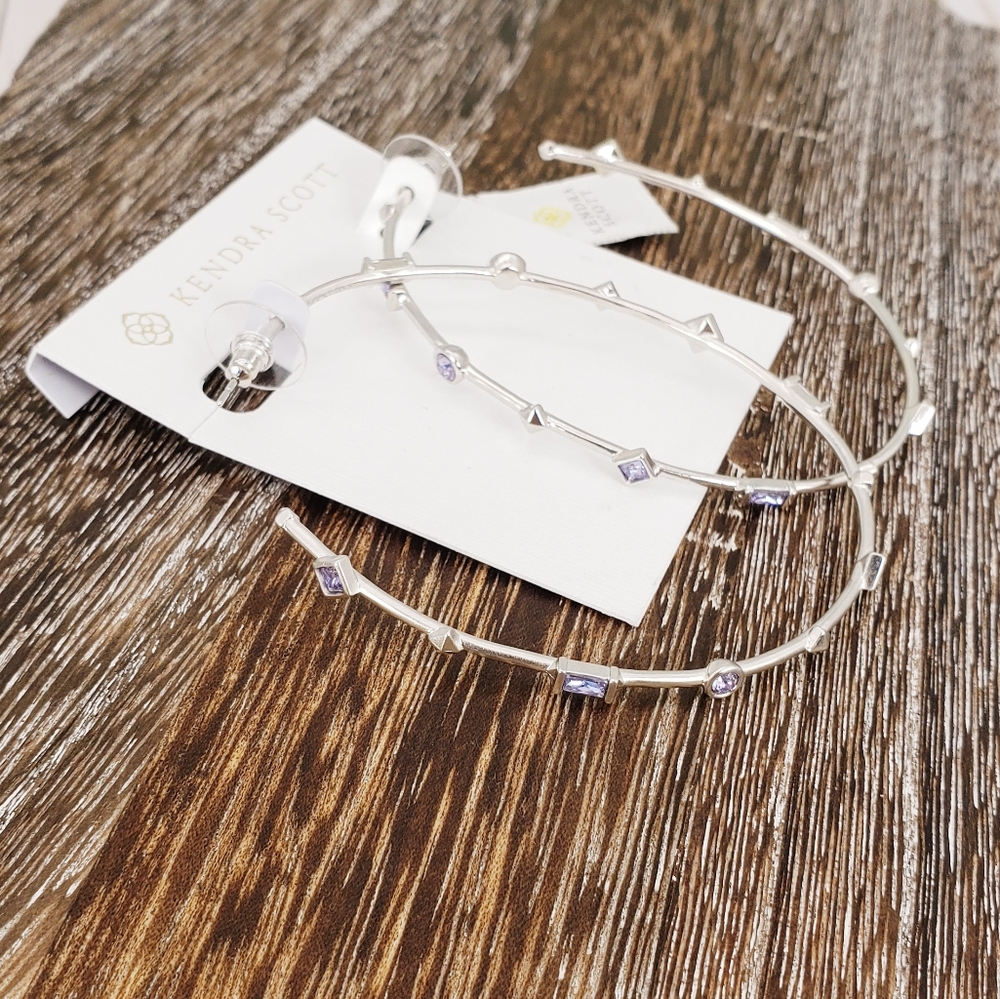 Kendra Scott Zella Hoops - Picture 2 of 6